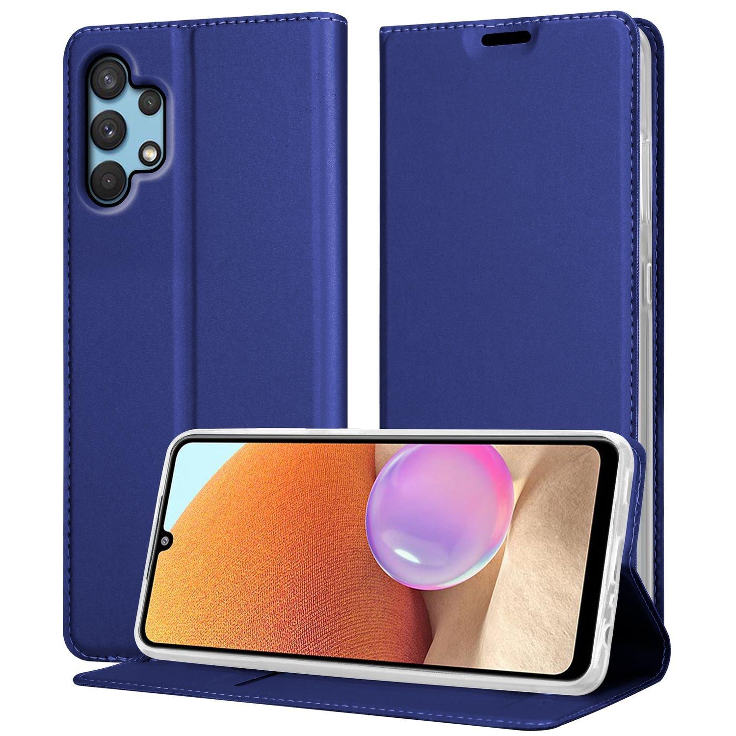 Cadorabo  Housse compatible avec Samsung Galaxy A32 4G - Coque de protection avec fermeture magnétique, fonction de support et compartiment pour carte 