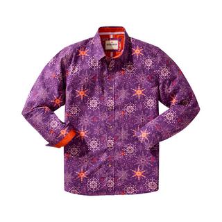 Joe Browns Hemd mit Schneeflockenmuster  