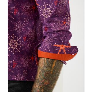 Joe Browns Hemd mit Schneeflockenmuster  