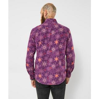 Joe Browns Hemd mit Schneeflockenmuster  