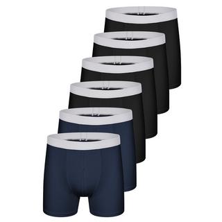 sloggi GO ABC 2.0 Long Short Boxer Briefs 6er Pack  