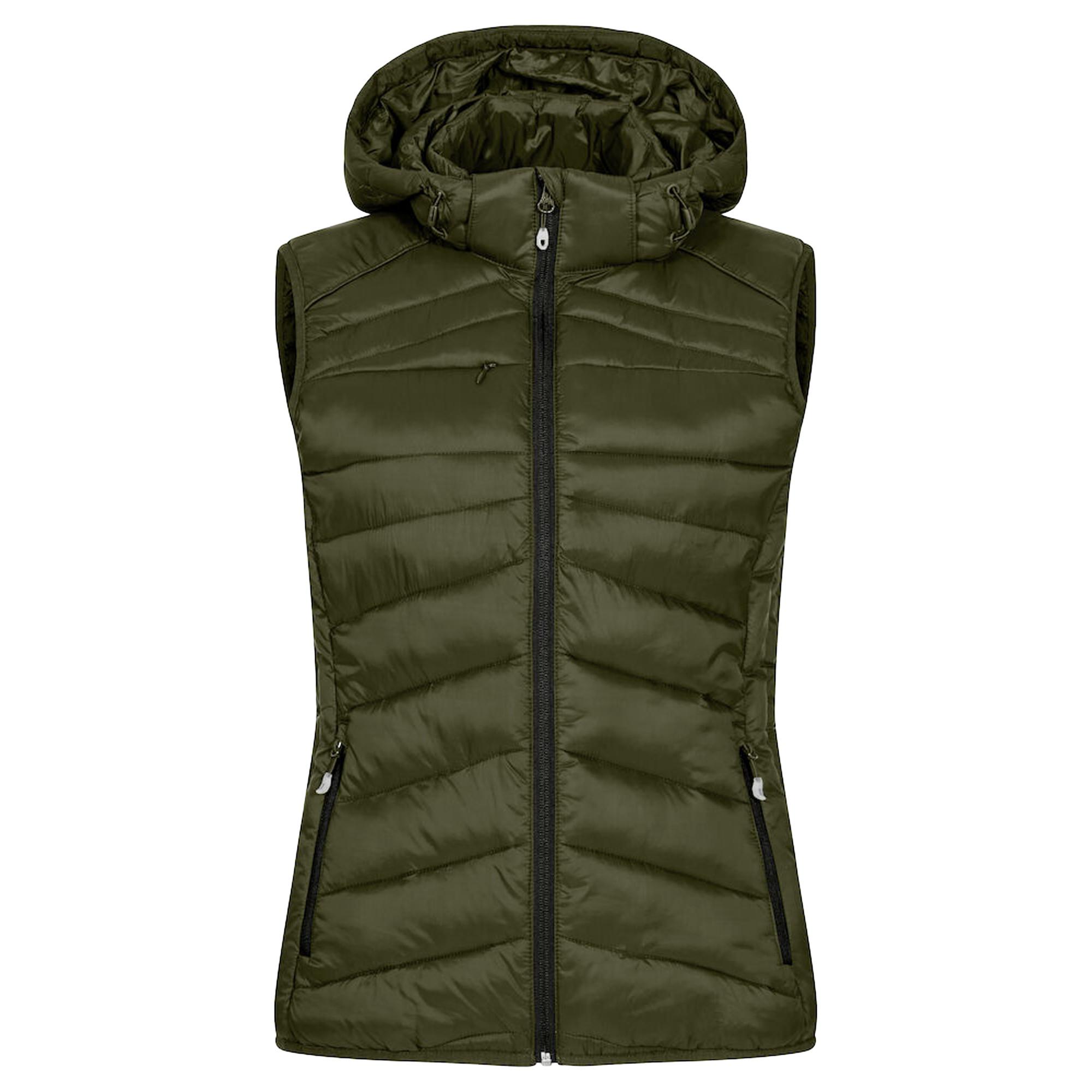 Clique Idaho Gilet imbottito con cappuccio  