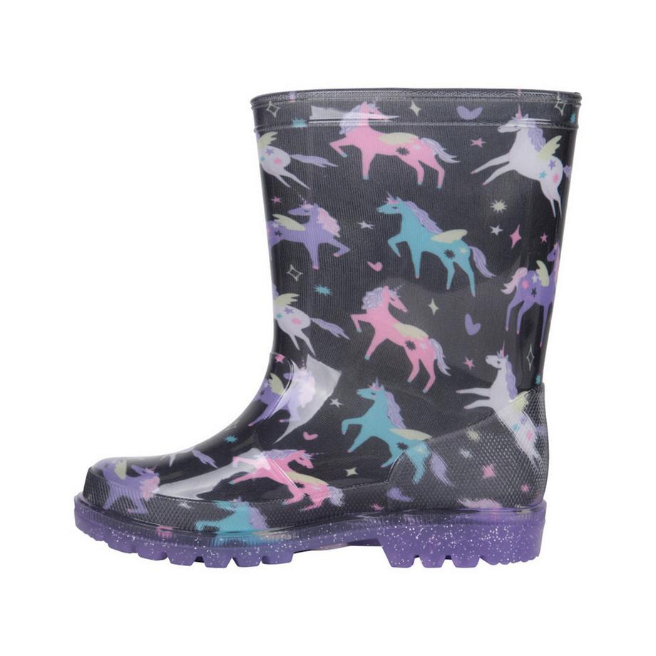 Mountain Warehouse Stivali di Gomma Splash con Stampa Unicorno e Arcobaleno  