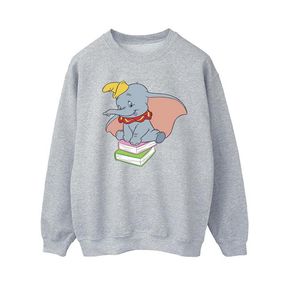 Disney Dumbo Sitting On Books Sweatshirt  