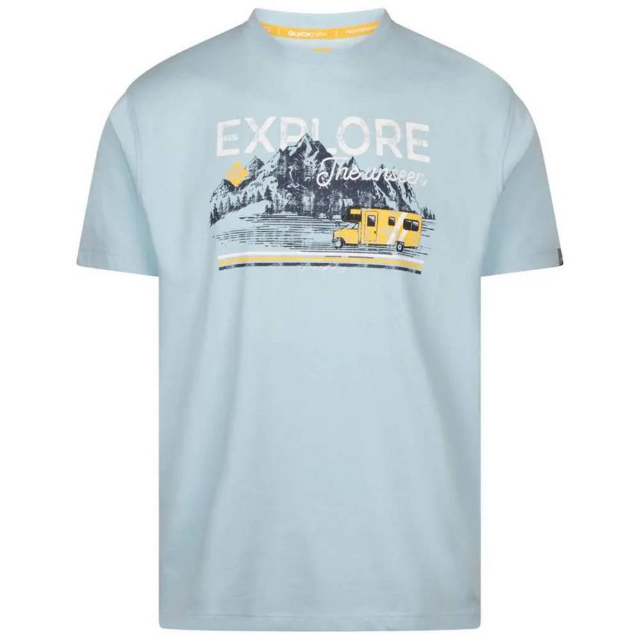 T-ShirtMotifs Montagne Et Campingcar Thelon