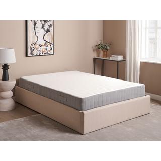 Beliani Matelas à ressorts ensachés en mousse à mémoire de forme en Ressorts ensachés FLUFFY - Dur  