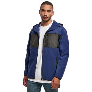 URBAN CLASSICS  fleece mit kapuze micro 