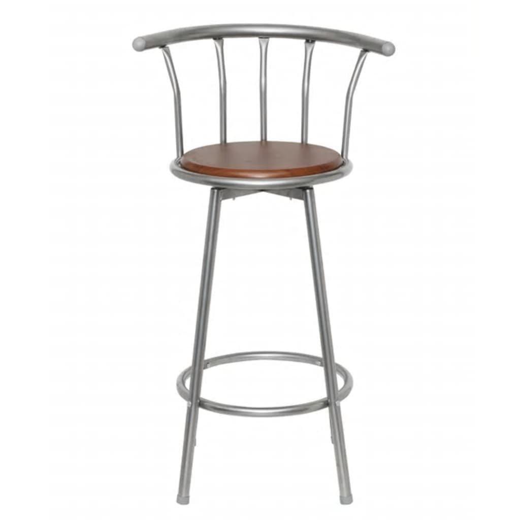 VidaXL Tabouret de bar mdf  