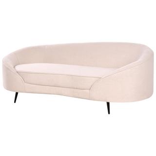 Beliani Canapé 3 places en Bouclé Glamour SAVAR  