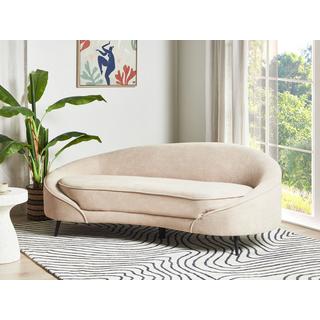 Beliani Canapé 3 places en Bouclé Glamour SAVAR  