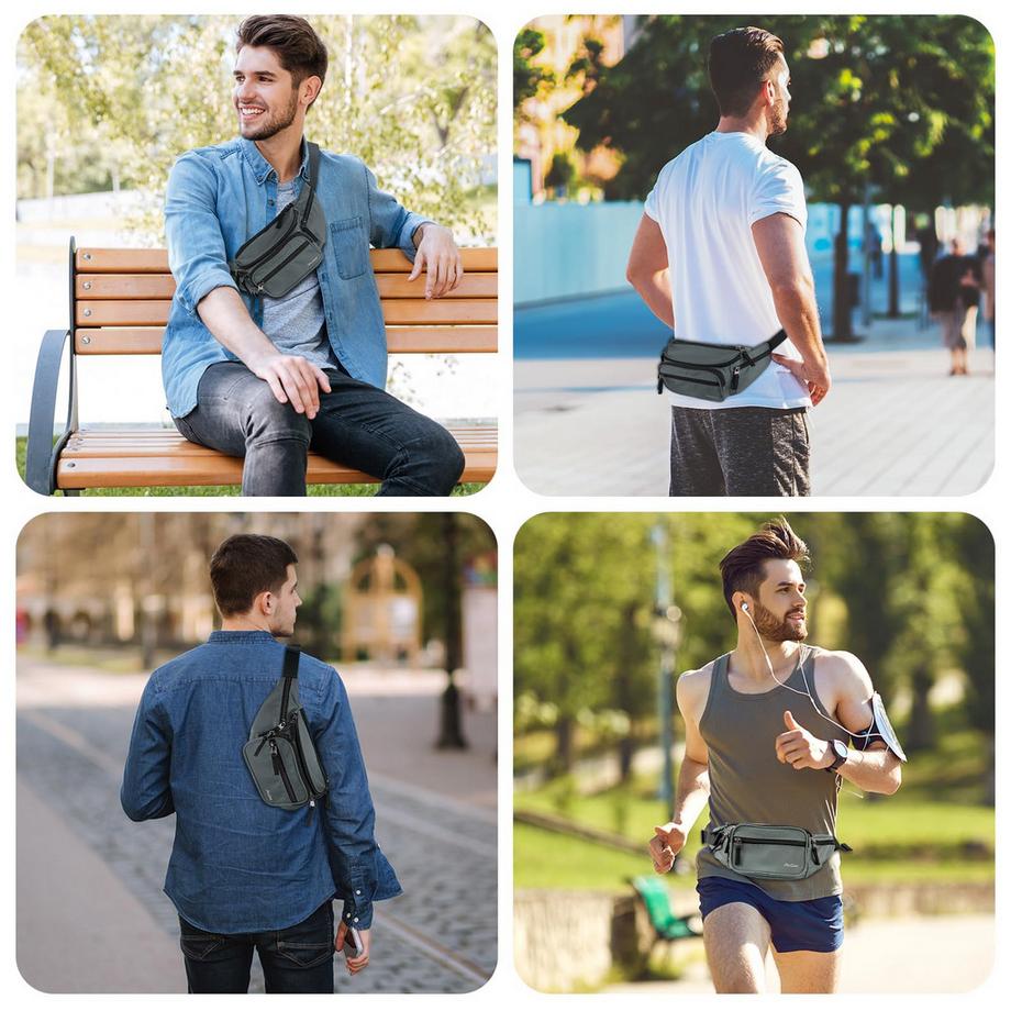 Only-bags.store Sac Banane Imperméable  