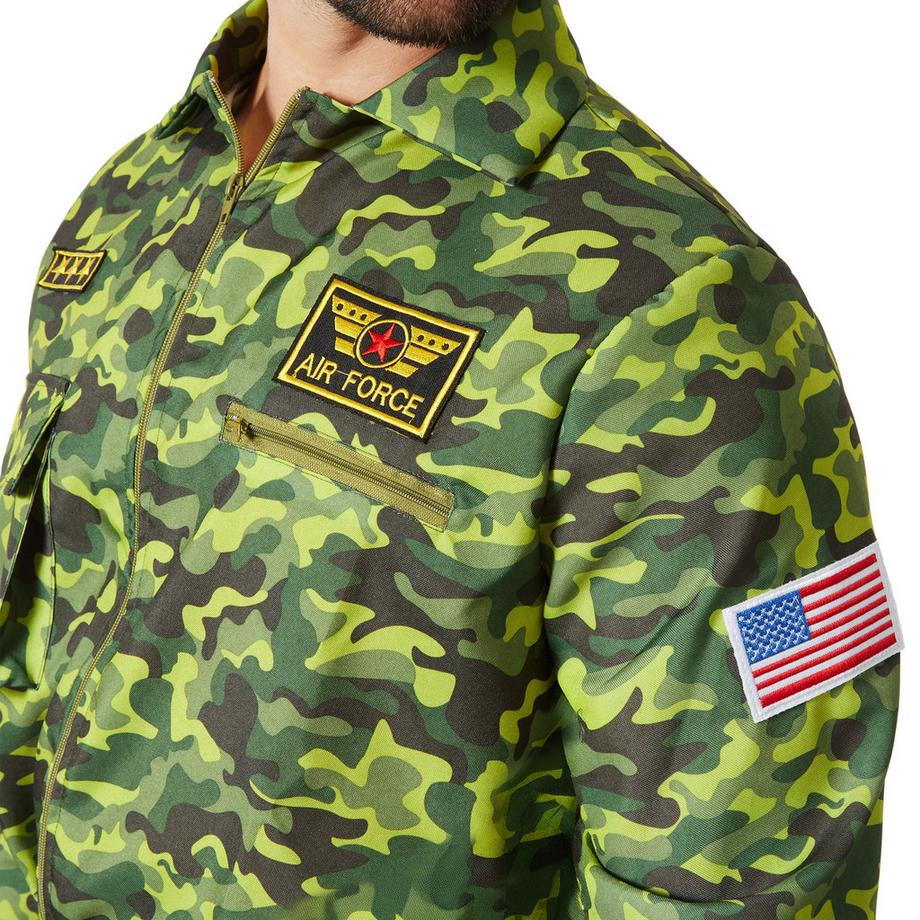 Tectake  kostüm  Air Force Pilot Camouflage 