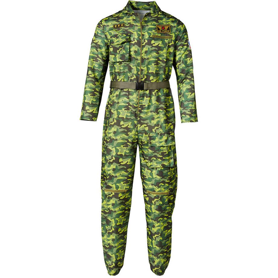 Tectake  Costume pour homme Camouflage pilote de l'armée de l'air 