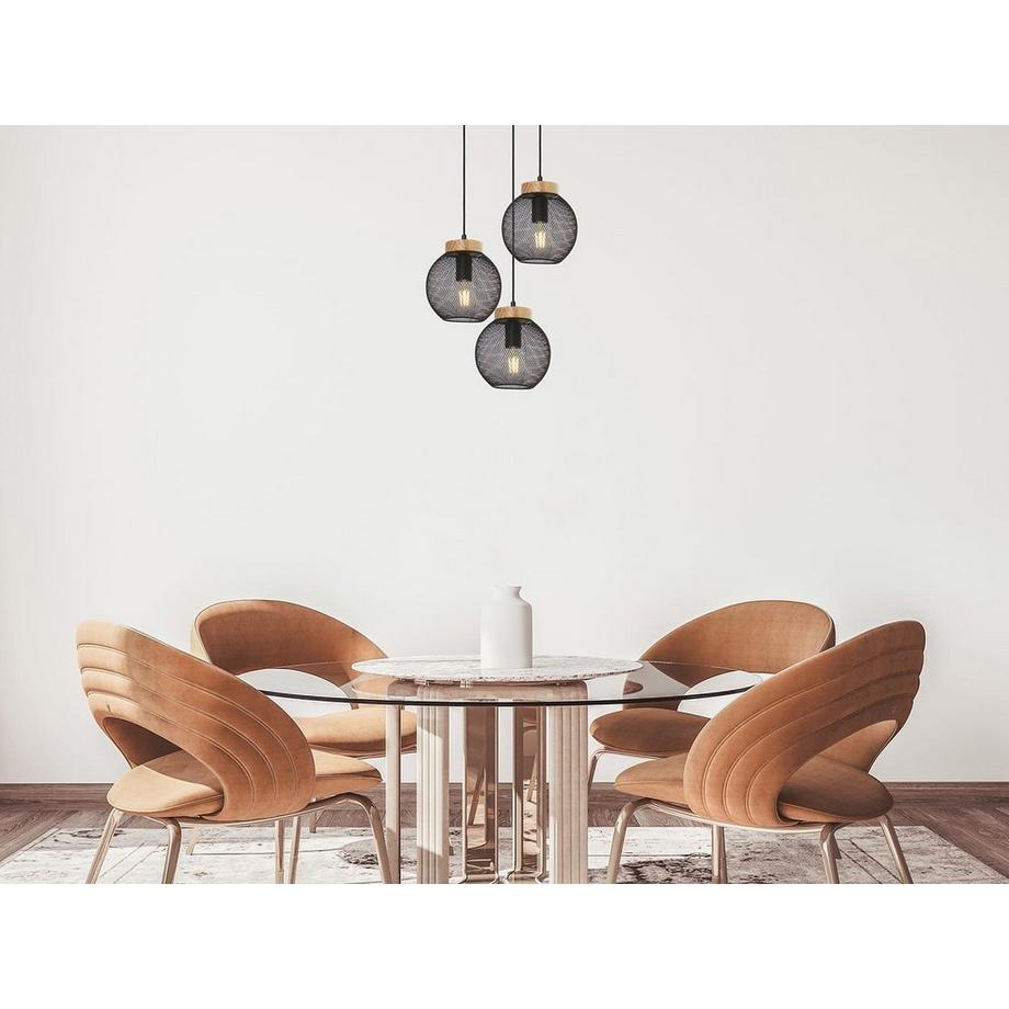 mutoni Hängeleuchte Pablo Metall  matt 3xE27  