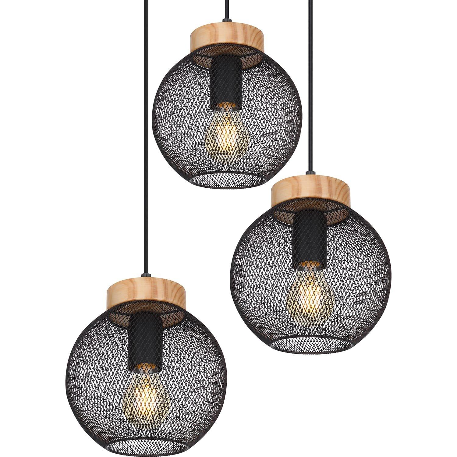 mutoni Hängeleuchte Pablo Metall  matt 3xE27  