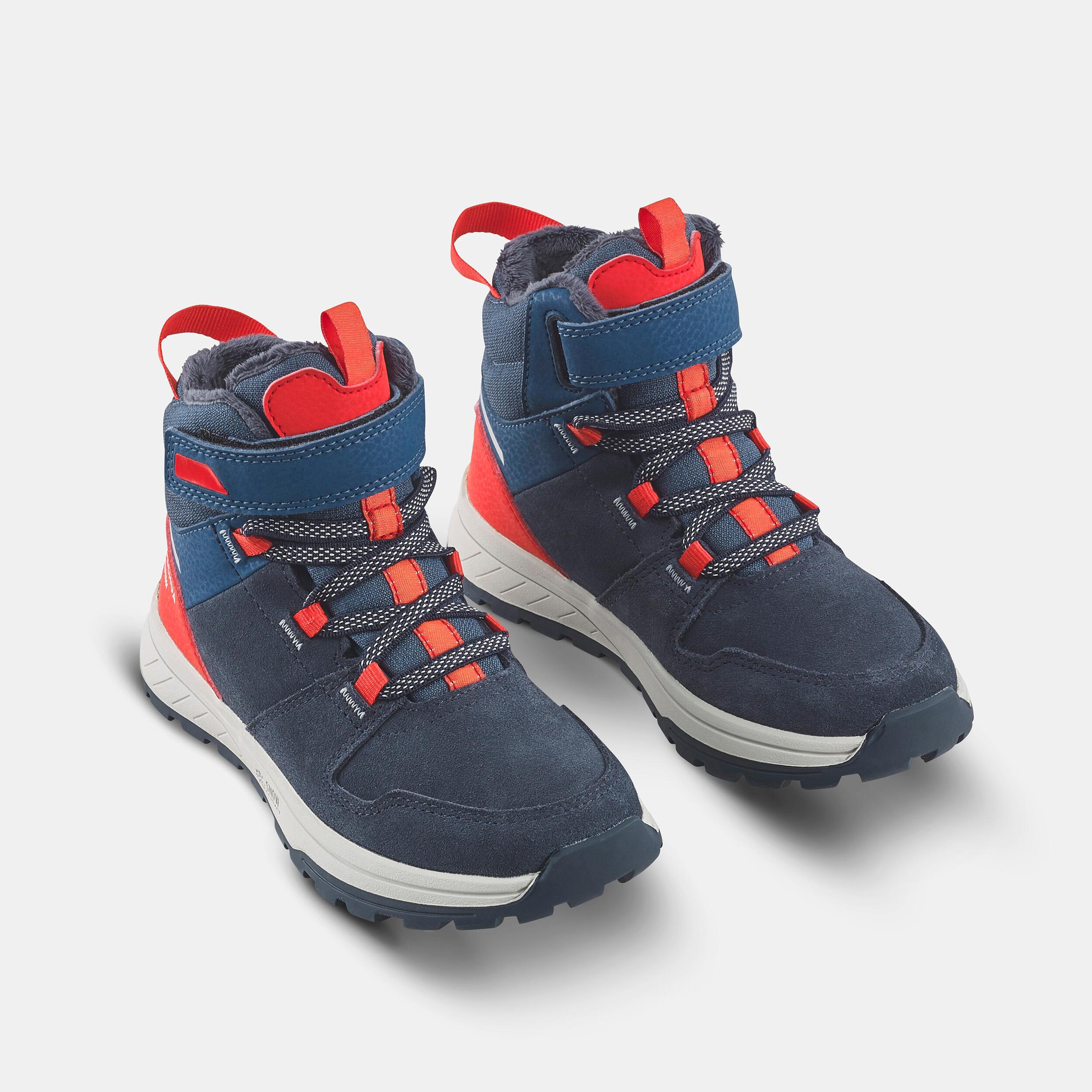 QUECHUA  Scarpe sportive bambino pelle impermeabile 