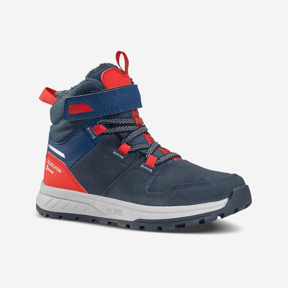 QUECHUA  Scarpe sportive bambino pelle impermeabile 