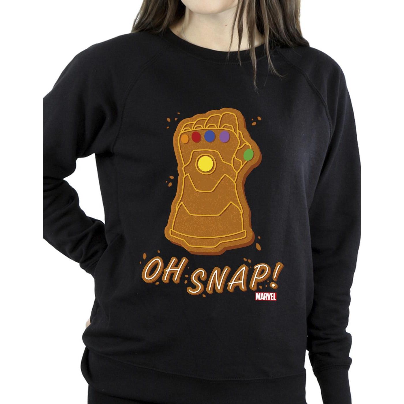 MARVEL  Thanos Oh Snap Sweatshirt 