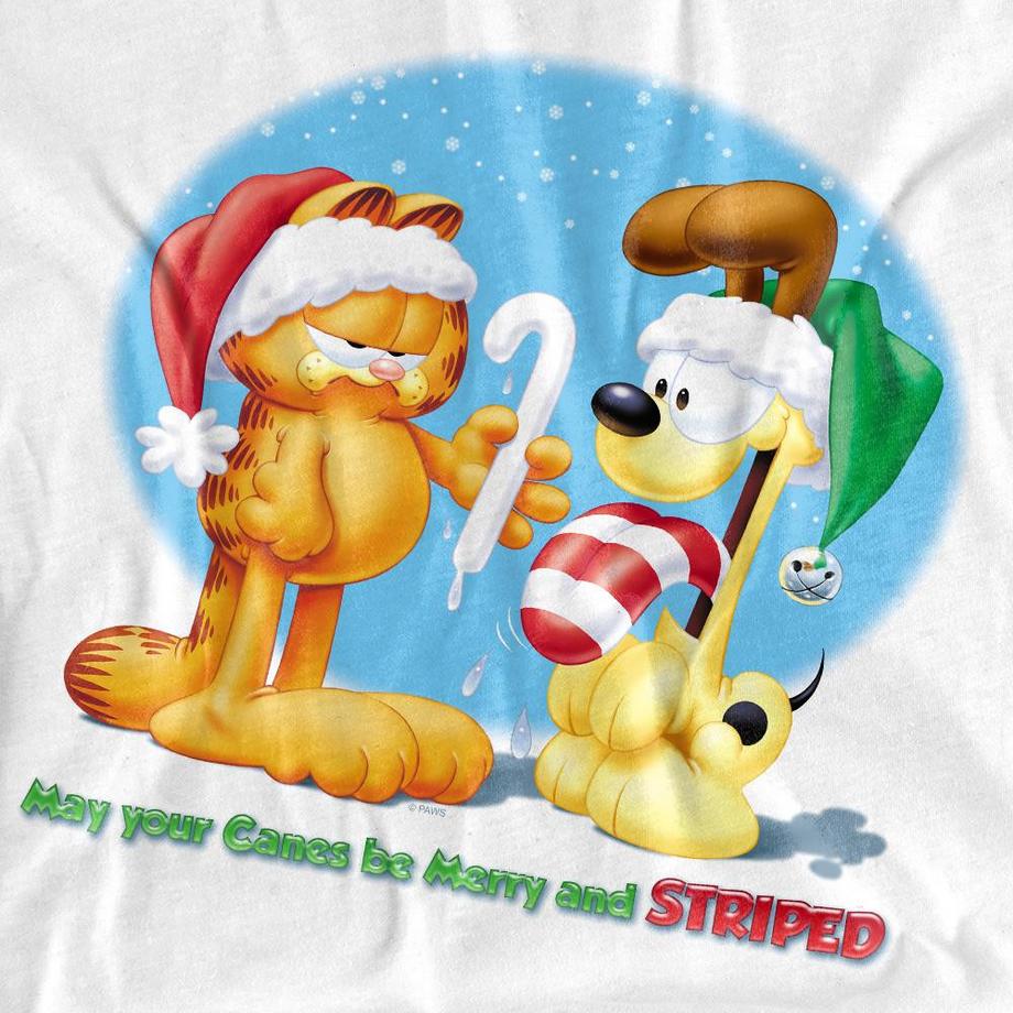 Garfield T-Shirt Merry And Striped  