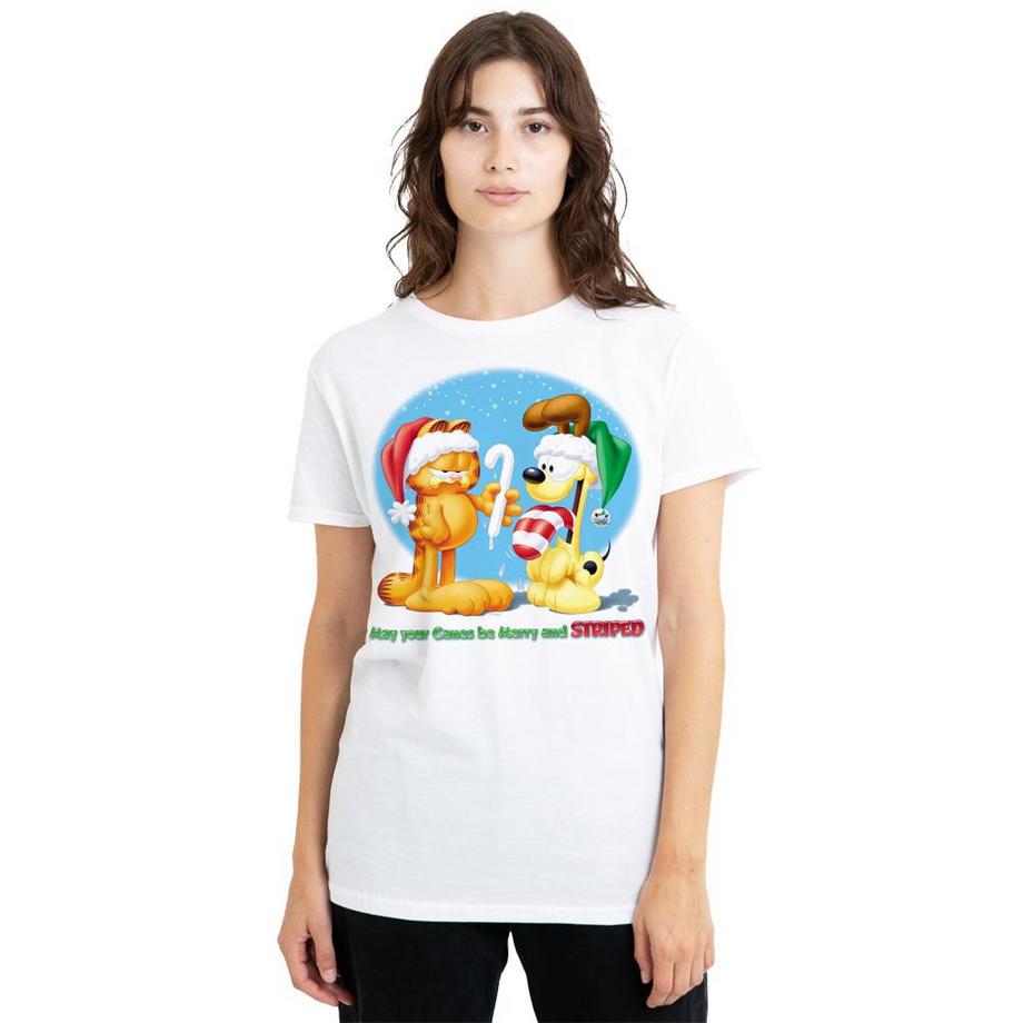 Garfield T-Shirt Merry And Striped  