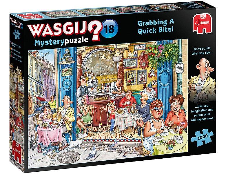 JUMBO  Puzzle Jumbo Wasgij Mystery 18 INT - Accès ! - 1000 pièces 