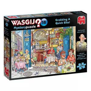 Puzzle Jumbo Wasgij Mystery 18 INT - Accès ! - 1000 pièces