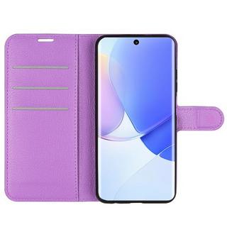 Cover-Discount  Huawei nova 9 - Étui en cuir coque violet 