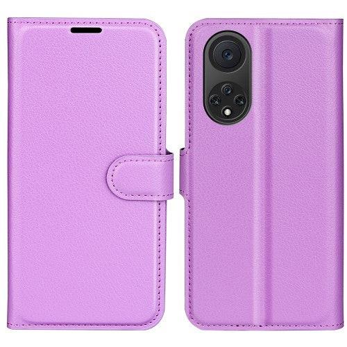 Cover-Discount  Huawei nova 9 - Étui en cuir coque violet 