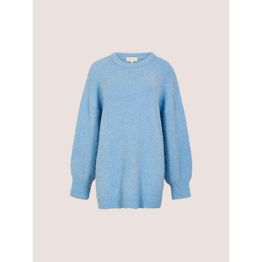 APRICOT Maglione lungo oversize in bouclé morbido  
