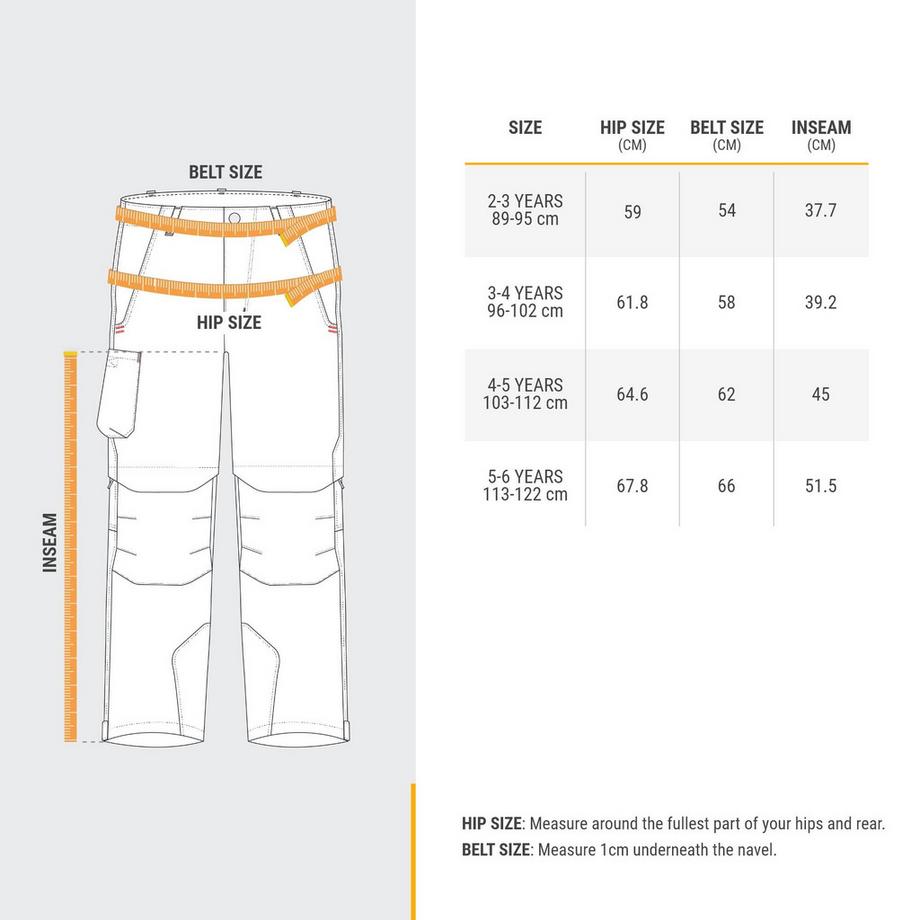 QUECHUA  Pantalon modulable - MH500 KD 