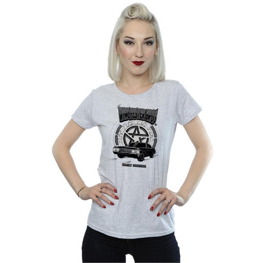 Supernatural Winchester Bros Family Business T-Shirt  