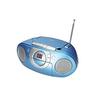 soundmaster  Soundmaster SCD5100BL impianto stereo portatile Analogico 1 W FM Blu Riproduzione MP3 