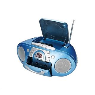 soundmaster  Soundmaster SCD5100BL Système stéréo portable Analogique 1 W FM Bleu Lecture de MP3 