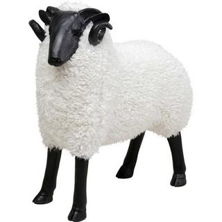 KARE Design Figura decorativa Bathilde Ram bianco 78  