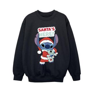 Disney  Lilo & Stitch Santa's Here Sweatshirt 