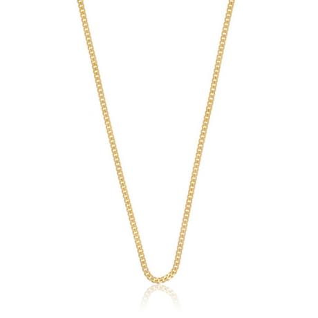 MUAU Schmuck  Collier Panzer Gelbgold 750, 1.7mm, 55cm 