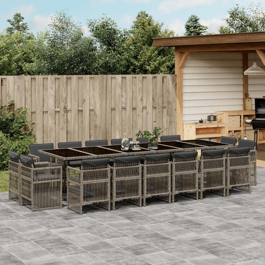 VidaXL Garten essgruppe poly-rattan  