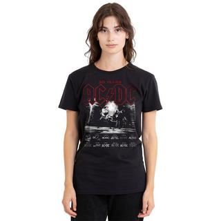 AC/DC ACDC 50 Years T-Shirt Stampa Grafica  
