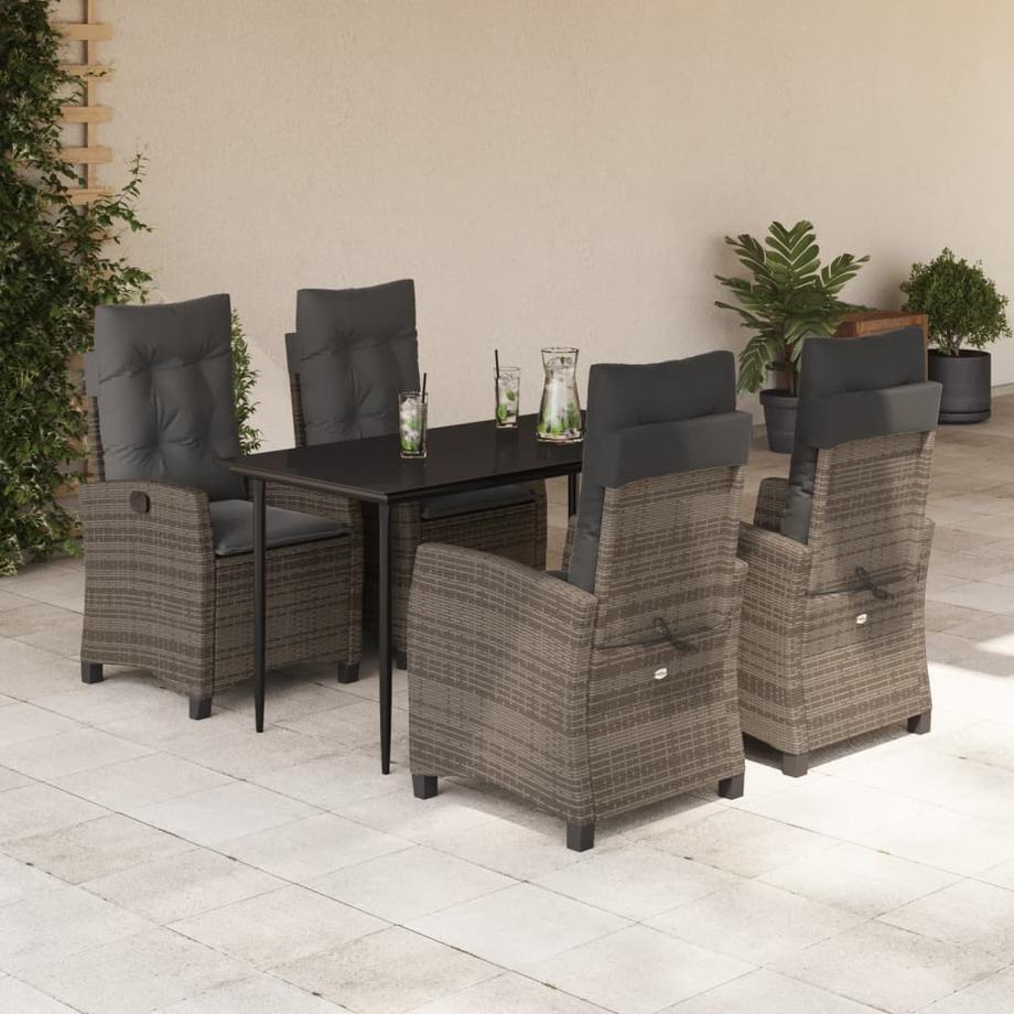 VidaXL Garten essgruppe poly-rattan  