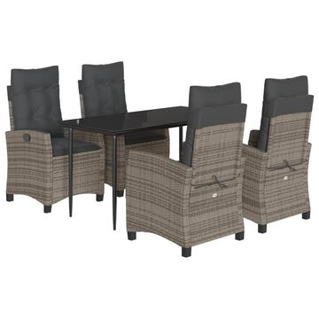 Garten essgruppe poly-rattan
