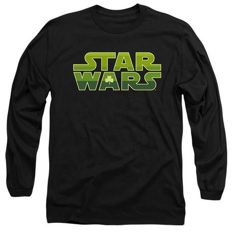 STAR WARS Star Wars St Patricks Day Langarm T-Shirt  