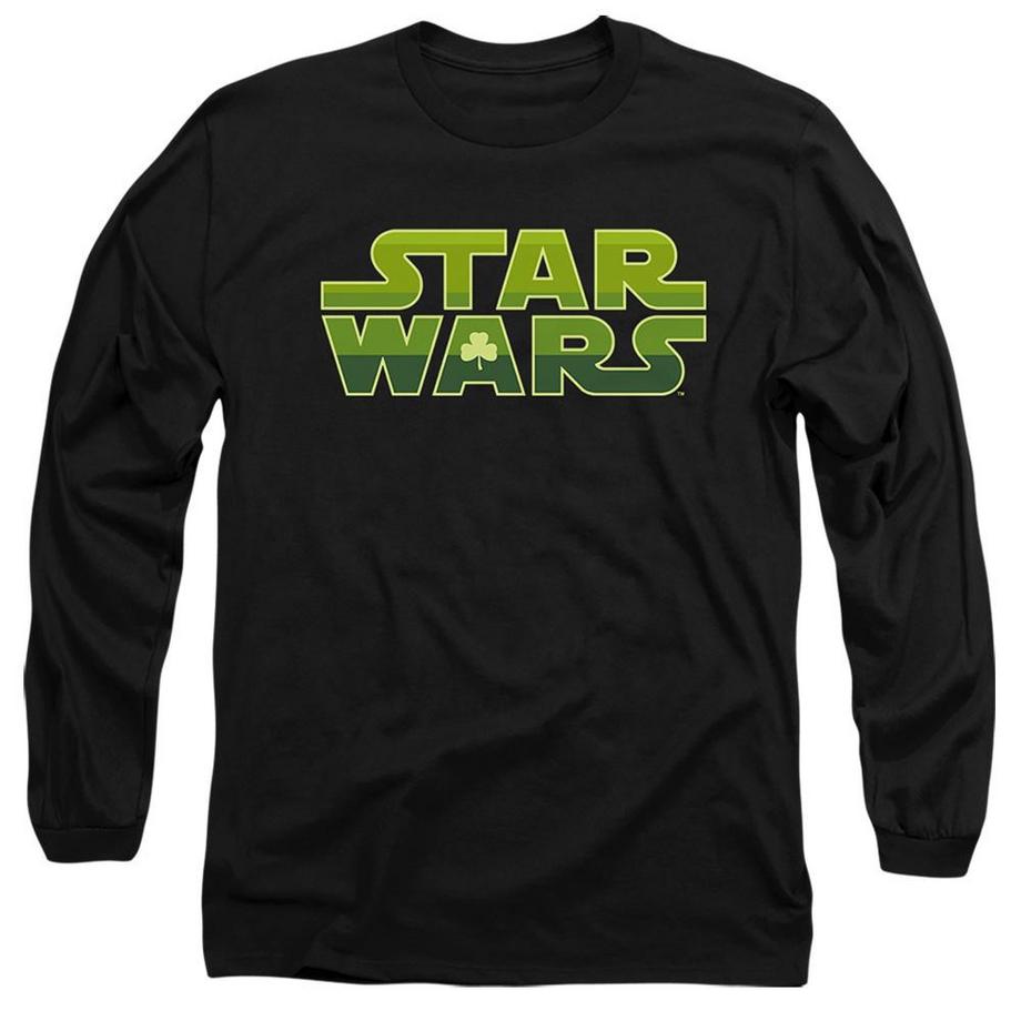 STAR WARS Star Wars St Patricks Day T-Shirt Maniche Lunghe  