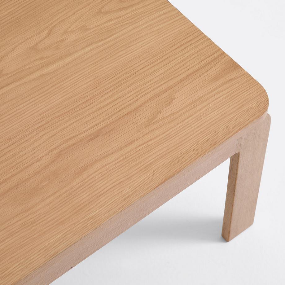 La Redoute Intérieurs Table basse en plaqué chêne  