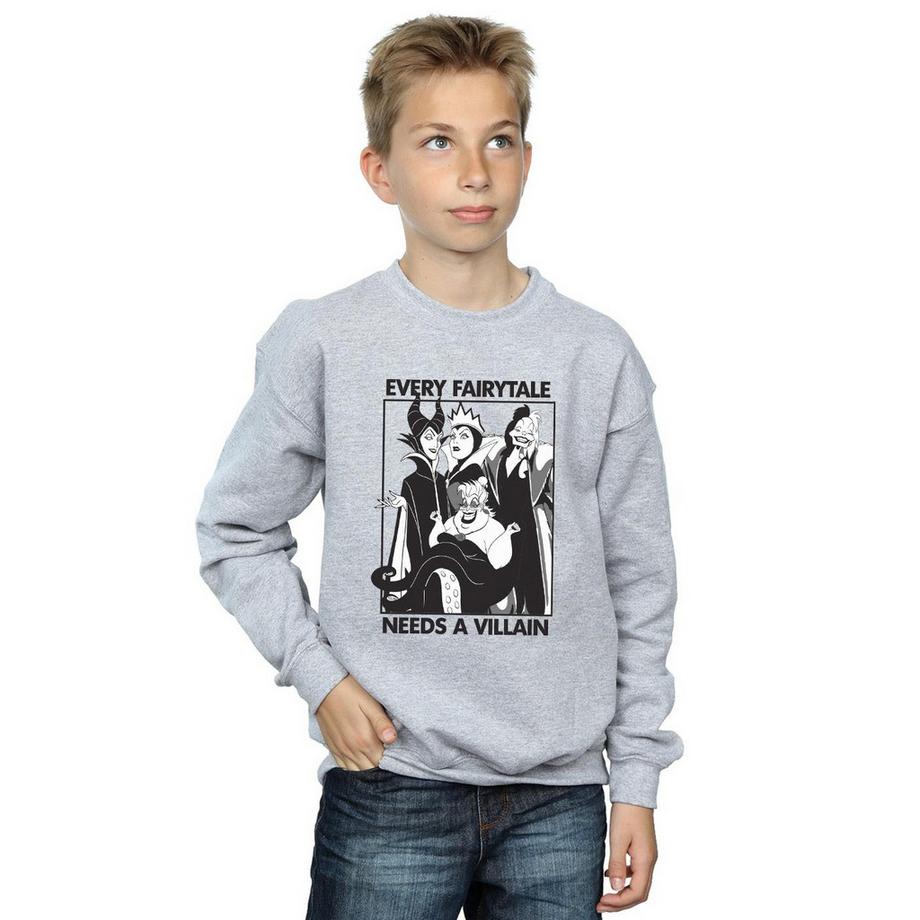 Disney  Every Fairy Tale Needs A Villain Sweatshirt 