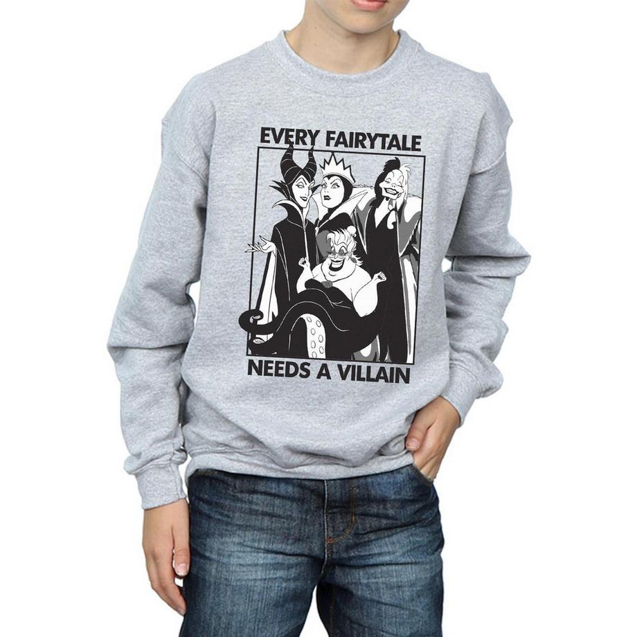 Disney  Every Fairy Tale Needs A Villain Sweatshirt 