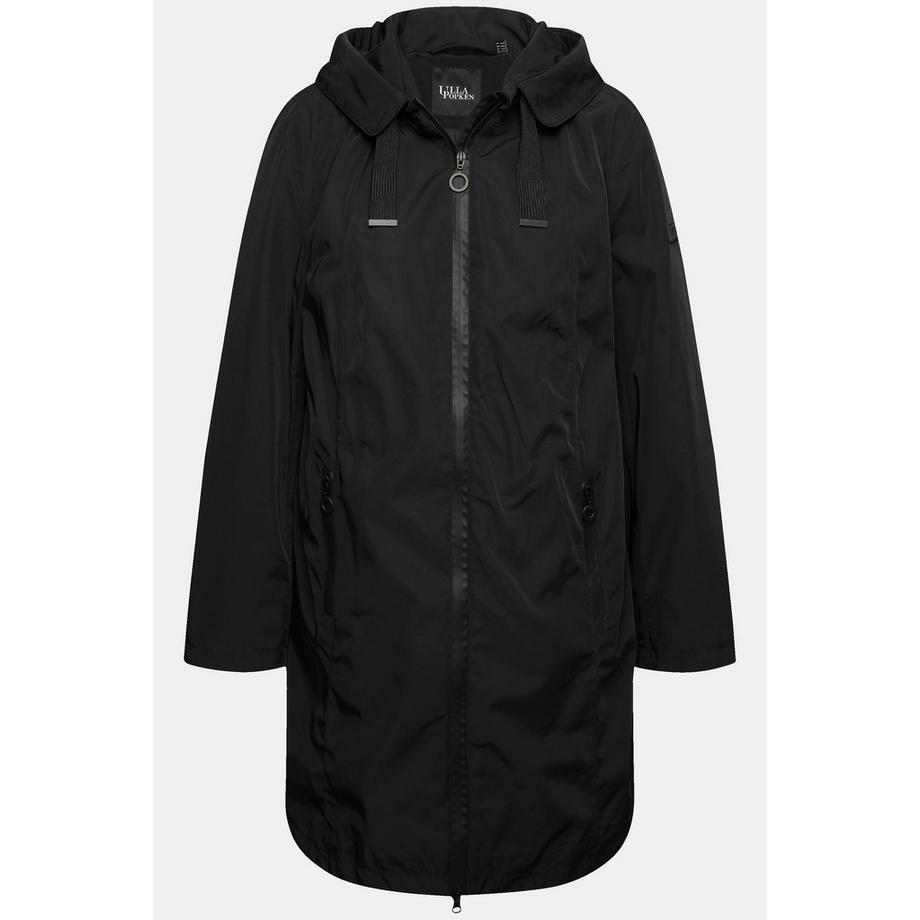 Ulla Popken HYPRAR Wasserdichte Funktionsjacke mit Kapuze  