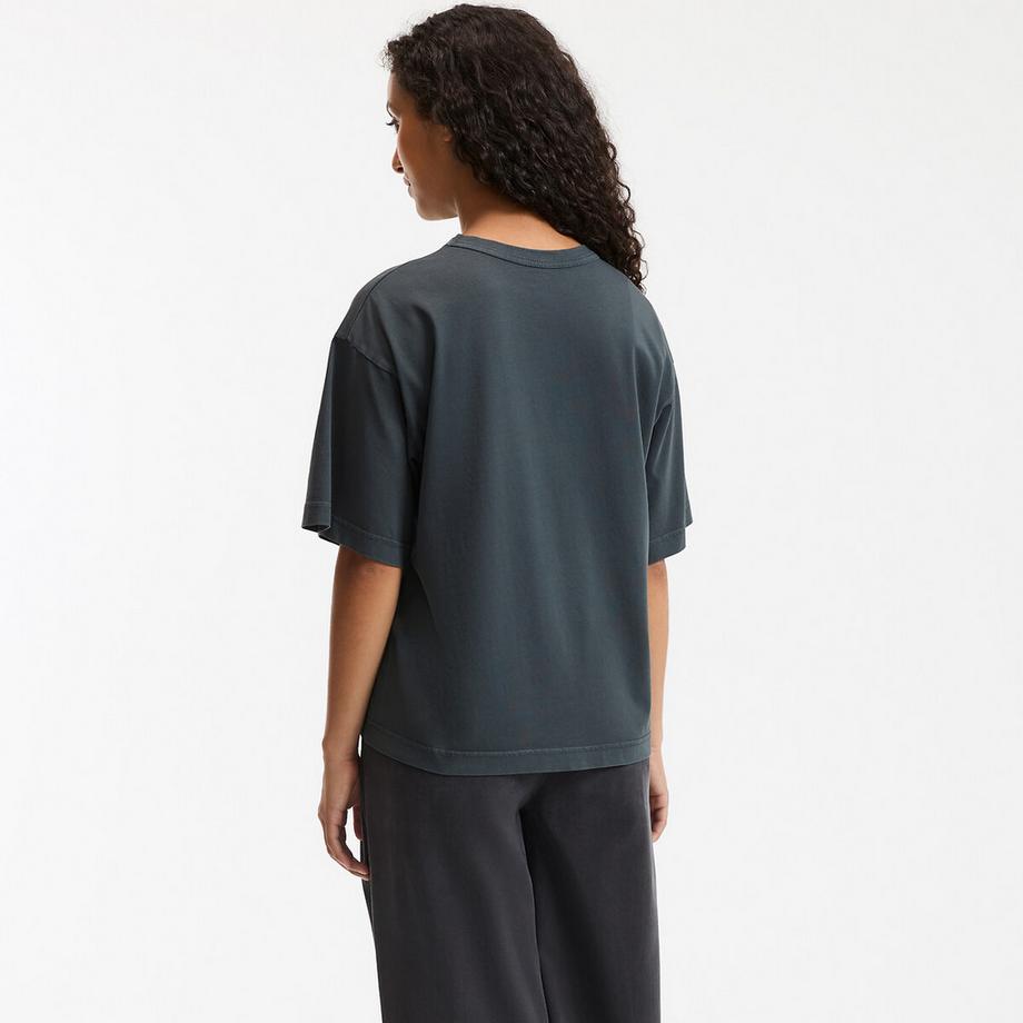 La Redoute Collections T-Shirt mit Schriftzug Rundhals  