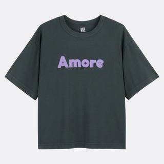 La Redoute Collections T-Shirt mit Schriftzug und Rundhalsausschnitt  