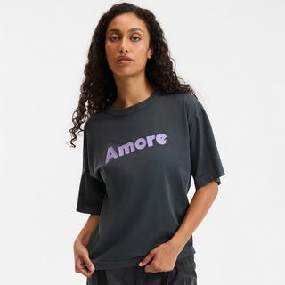 La Redoute Collections T-Shirt mit Schriftzug und Rundhalsausschnitt  