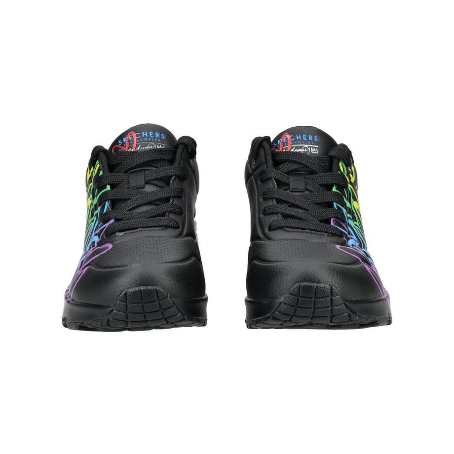 SKECHERS Sneaker Stampa Cuore Graffiti  